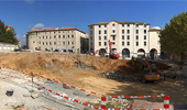 Construction du parking Olivier de Serres à AUBENAS (07)